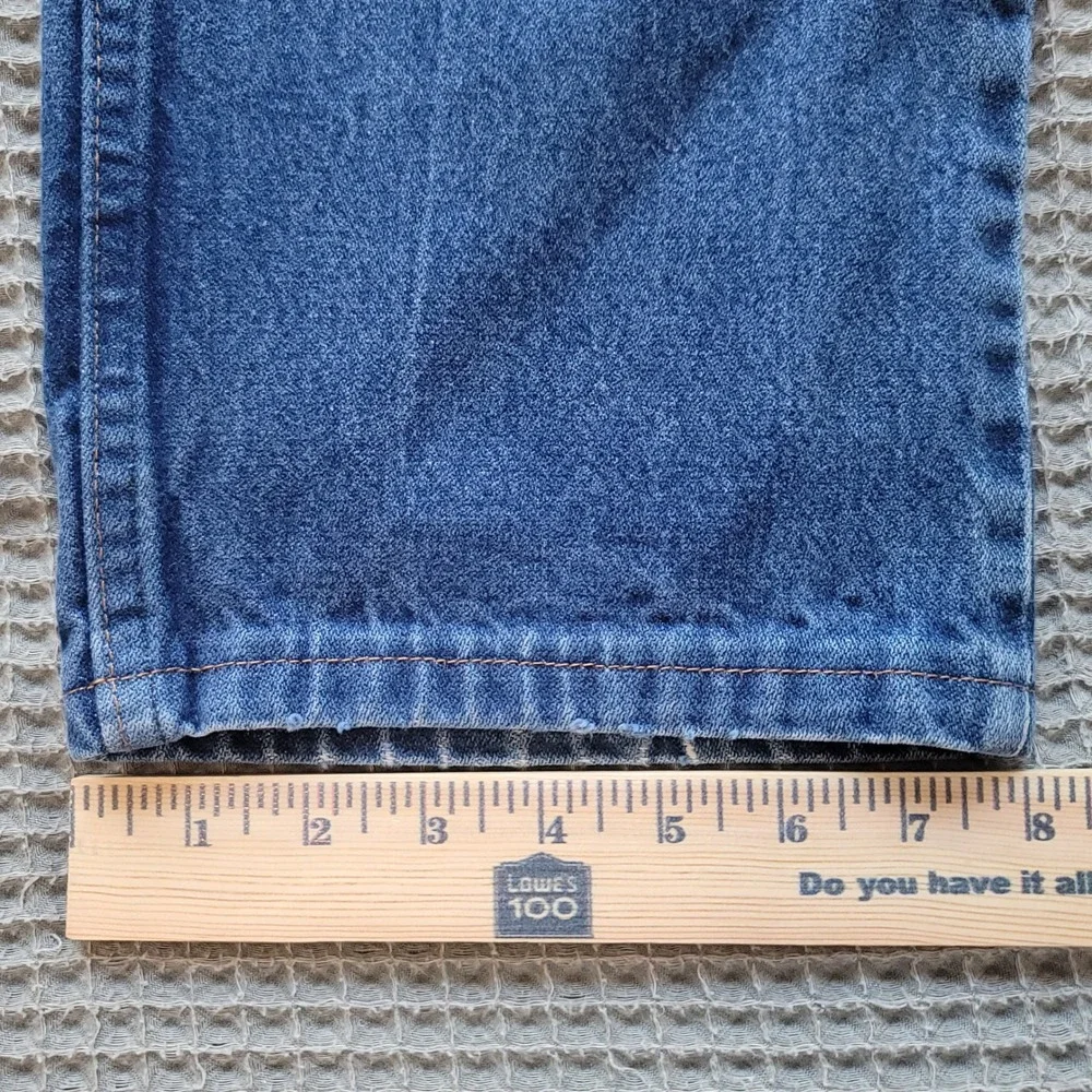Wrangler 13MWZ Cowboy Cut Jeans Mens 36x29‎ Blue Original Fit Straight Leg Denim